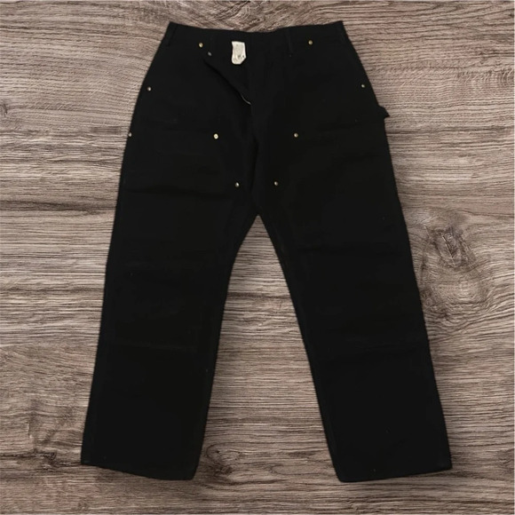 Carhartt Loose Fit Firm Duck Double Knee Cargo Work Utility Pant  … size 38x30 - Picture 7 of 7